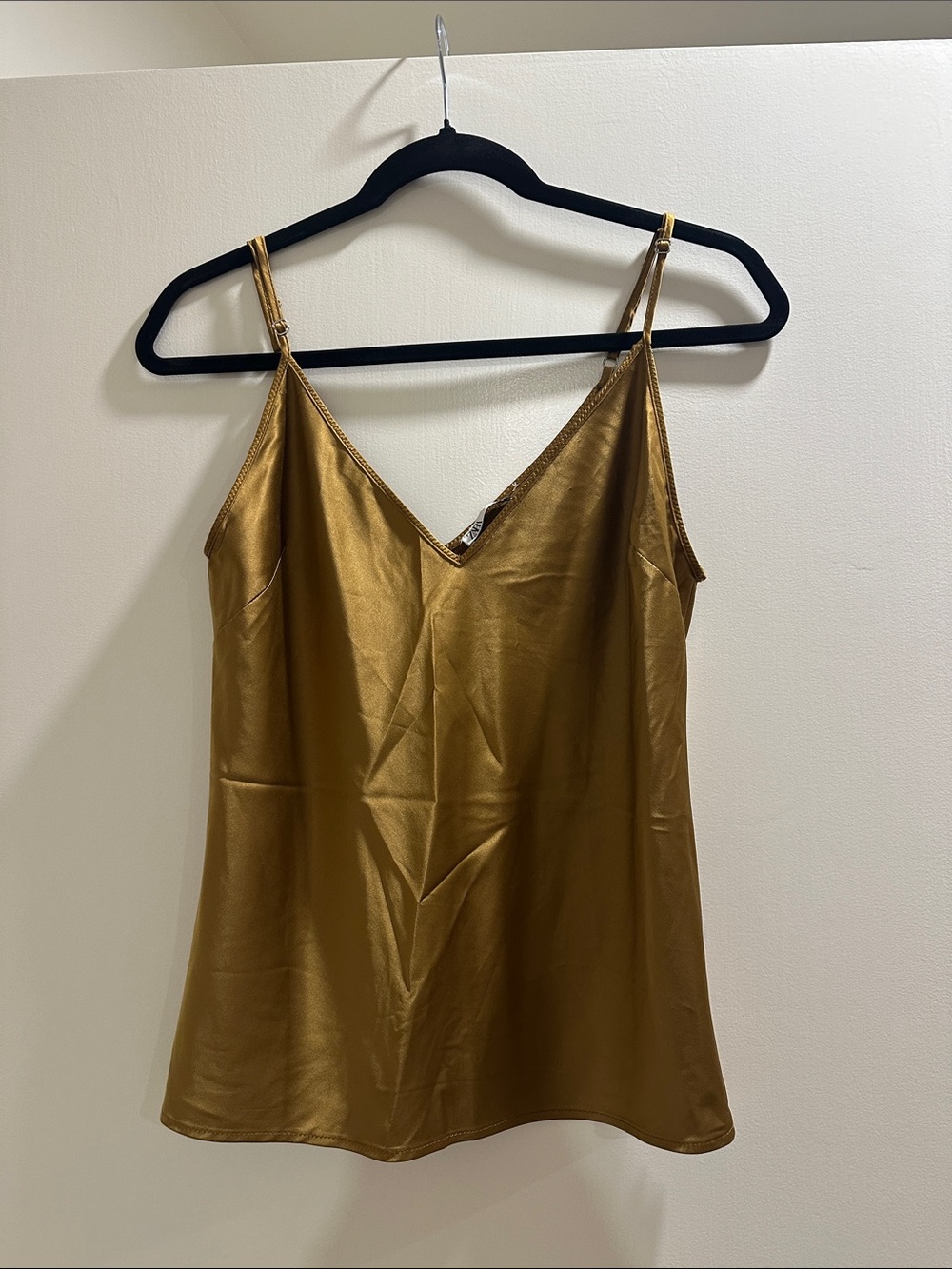 Zara satin top